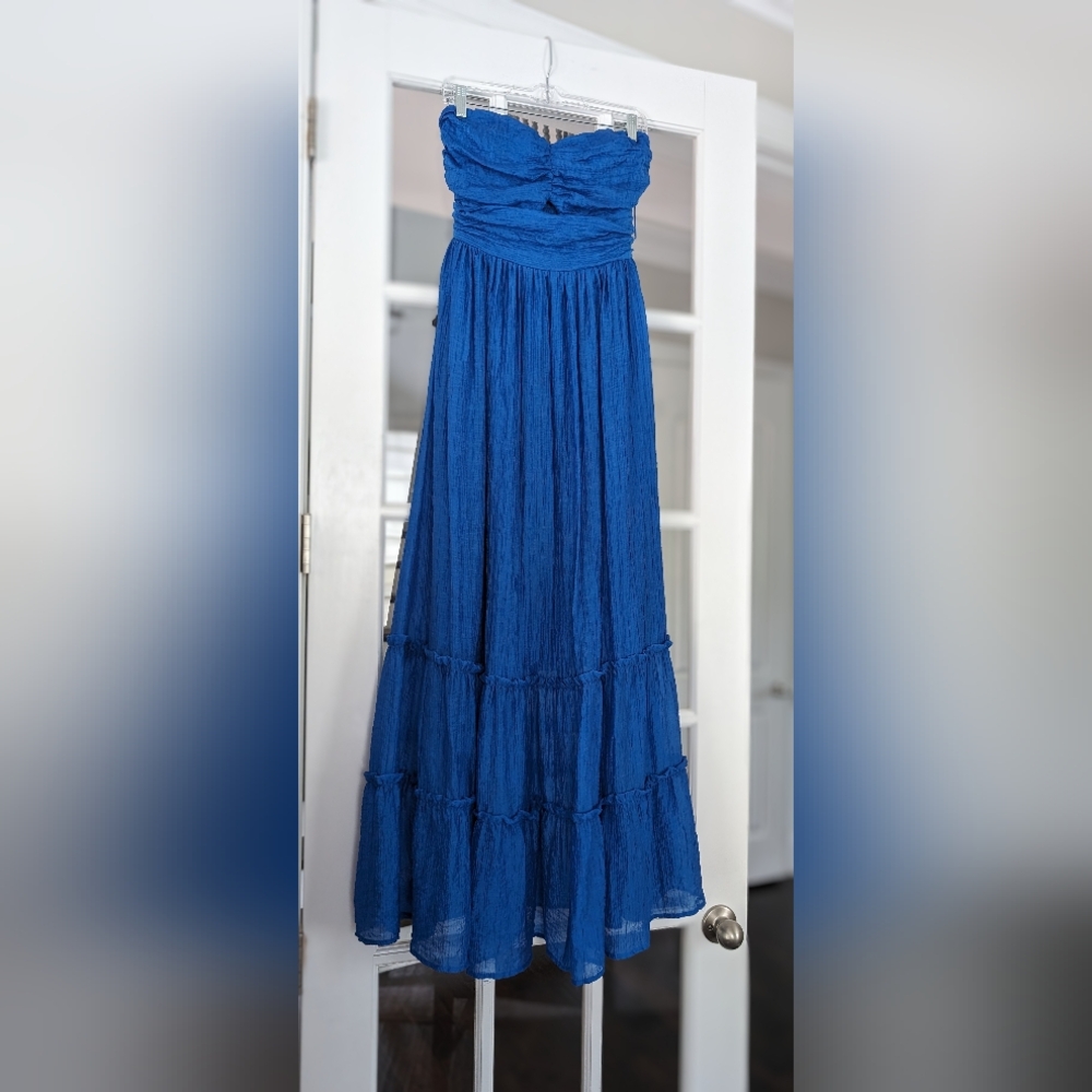 Royal blue VESTIQUE dress size Large